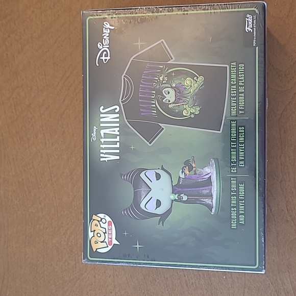 FUNKO Pop! Tees Disney's Maleficent Pop! & Tee Adult S NWT - Picture 4 of 9